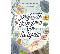Agenda de bord 2026/2027 professeur de Sciences de la Vie et de la Terre: Carnet de bord A4 pour les enseignants
