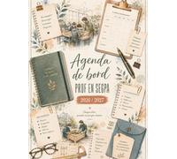 Agenda de bord 2026/2027 professeur en SEGPA: Cahier relevé de notes 12 classes | Carnet de Bord 2026 2027 Prof en SEGPA | Organiseur de Cours Semainier, A4.