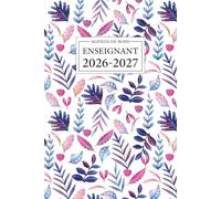 Agenda de bord Enseignant 2026/2027 A5: Carnet de Bord pour les Professeurs