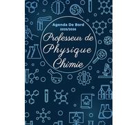 Agenda de Bord Professeur de Physique-Chimie 2025/2026: Complet planificateur pour les enseignants | Format A4