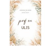 Agenda de Bord Professeur en ULIS 2026/2027 : Cahier Relevé de Notes 18 Classes | Carnet de Bord Prof en ULIS 2026/2027 | Planificateur Semainier, Planning Annuel et Calendrier Scolaires | A4