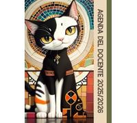 Agenda del Docente 2025 2026 Gatto: Planner Settimanale e Mensile da Settembre 2025 a Luglio 2026, 1 settimana in 2 pagine | Registro Del Professore per l'anno Scolastico 25/26.