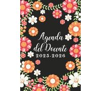 Agenda del Docente 2025 2026: Pianificare e organizzare l'anno scolastico 25-26 | 2 Pagine = 1 Settimana | Regalo utile per i docenti di tutte le scuole | Formato A5.