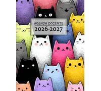 Agenda del Docente 2026/2027 A4: Planner Settimanale e mensile da Agosto 2026 a Luglio 2027, 1 settimana in 2 pagine | Formato Grande .