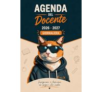 Agenda del Docente 2026/2027: Diario Giornaliero e Planner, Una Pagina per Ogni Giorno | Registro Voti, Orario, Alunni e Adempimenti | Insegnanti, Professore e Professoressa