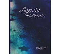 AGENDA DEL DOCENTE settimanale - interno a colori: Formato B5 - 18,5 X 24,8 cm / completa e pratica per la scuola secondaria di secondo grado