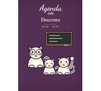 Agenda della Docente 2026/2027: Planner settimanale verticale A4 con registro del professore e della professoressa: voti, competenze, assenze • per insegnanti di scuola media e superiore • «La Classe»