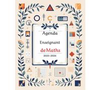 Agenda Enseignant de Maths 2025-2026: Le compagnon idéal pour les professeurs de mathématiques - planifiez, suivez, enseignez efficacement tout au long de l'année scolaire