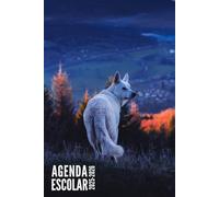 Agenda Escolar 2025 2026: Lobo - Semanal Para Niños, Niñas, Primaria, Secundaria, Universitario, Adolescentes | Septiembre 2025 - Agosto 2026