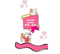 Agenda escolar 2025 - 2026: planificador diario, semanal y mensual con diseños adorables