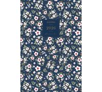 Agenda Floreale 2026: Settimanale e Mensile, 12 Mesi da Dicembre a Gennaio 2026, Layout Orizzontale Chiaro e Versatile, Formato A5