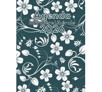 Agenda Infirmière Libérale: Organisateur de tournée, 1 SEMAINE sur 2 PAGES, de 5h30 à 21h, grand format, lignes toutes les 30min