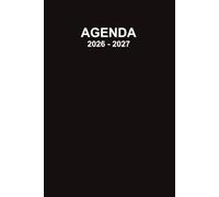 Agenda journalier 18 mois 2026 2027: Planificateur a5 de juillet 2026 à decembre 2027. Carnet organiseur de bureau professionnel 1 page par jour avec heures, simple et pratique