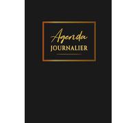 Agenda Journalier 2026 2027: Planificateur Quotidien sur 2 ans (1 Page par Jour ) | 730 Pages Entièrement Lignées et Datées Du 1 Janvier 2026 Au 31 Decembre 2027 avec Numéro de la Semaine | Format A4
