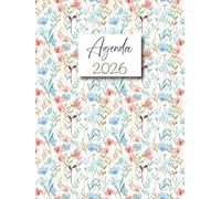 Agenda Journalier 2026: Planificateur Professionnel Grand Format A4 | 1 Page Par Jour avec Heure | 12 Mois du 1er janvier au 31 décembre