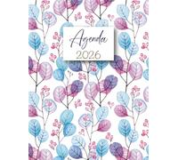 Agenda Journalier 2026 Professionnel A4: Planificateur Grand Format | 1 Page Par Jour avec Heure | 12 Mois du 1er janvier au 31 décembre