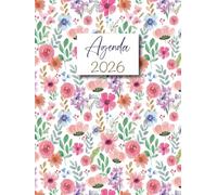 Agenda Journalier 2026 Professionnel: Planificateur 1 Page Par Jour avec Heure | Grand Format A4 | 12 Mois du 1er janvier au 31 décembre