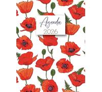 Agenda Journalier 2026 XXL: Planificateur Grand Format A4 | 1 Page Par Jour avec Heure | 12 Mois du 1er janvier au 31 décembre