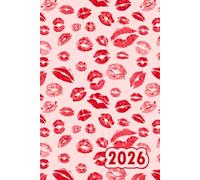 Agenda Journalier: Planificateur pour fille | Format 6x9 | 1 page par jour | 12 mois de janvier à décembre | Organisation Travail Études Vie Quotidienne