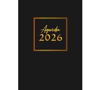 Agenda Journalier Une Page par Jour: Format A4 (21 × 29,69 cm) | 365 Pages Entièrement Lignées et Datées avec Numéro de la Semaine | Planificateur Quotidien Noir en Français