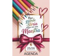 Agenda Maestra 2025 2026: Regalo Maestre Fine Anno