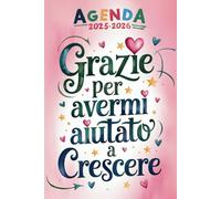 AGENDA MAESTRA 2025 2026: Regalo Maestre Fine Anno Asilo Elementare