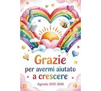 AGENDA MAESTRA: Regalo Maestre Fine Anno | Pianificatore Settimanale E Mensile 2025 2026