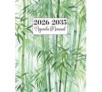 Agenda Mensual 2026-2035: A4, Diez años, desde enero de 2026 hasta diciembre de 2035