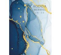 Agenda Mensuel 2026-2030 A4: Organisateur et Calendrier Grand Format sur Cinq Ans du 26 janvier au 30 décembre avec Liste de Tâches, Dates Importantes et plus