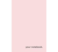 : "Agenda Minimalista | Quaderno Minimal | Notebook con design pulito, rosa chiaro e interno a quadretti da 0,4 cm.: Organizza la tua vita con ... il focus sulle cose che contano davvero.