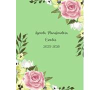 Agenda Planificadora Escolar 2025-2026: Excelente opcion para planificar tu jornada estudiantil o laboral de forma diaria,semanal y mensual. Tamaño ... para Clases, Tareas, Exámenes y Proyectos .