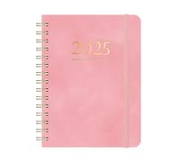 Agenda Planner 2025, Planner Diary 2025 - Portable Schedule Notebook | Monthly and Weekly Planner 2025, Multifunctional Planner for Students and Businesses