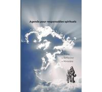 Agenda pour responsables spirituels: Carnet de notes pour sermons, homélies et lectures de la messe , Espace d'intentions de prière. format 6 × 9 pouces