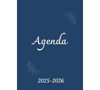 Agenda scolaire 2025 - 2026 avec suivi émotionnel et objectifs: parfait pour réussir son année, gérer son stress et définir ses objectifs (Agenda scolaire pour TDAH/HPI ou ados débordés)