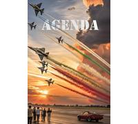 agenda scolaire: 2025-2026: Avion de Chasse | Journalier (un jour une page) | 12x17 cm | Format standard | 305 pages | Français | Collège & lycée | Militaire & armée