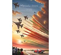 agenda scolaire: 2025-2026: Avion de Chasse | Journalier (un jour une page) | 12x17 cm | Format standard | 305 pages | Français | Collège & lycée | Militaire & armée