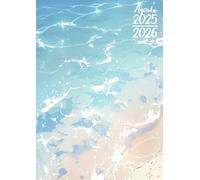 Agenda Scolaire 2025-2026: Eau de Mer Manga | Journalier (une page par jour) | 12x17 cm | Format A5 | Sept 2025 - juil 2026 | Collège, lycée & étudiant | Ado garçon & fille | Vague & océan | Natation