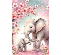 AGENDA SCOLAIRE 2025-2026 ELEPHANT: Organisateur journalier filles et garçons pour la rentrée scolaire |2 jours par page | Format a5 avec citations motivantes