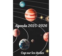 Agenda scolaire 2025-2026 Espace, Astronomie, étoiles :: Cap sur les étoiles avec des citations inspirantes, quiz, devinettes