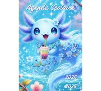 Agenda Scolaire 2025 2026: Kawaii Lapin Mignon | Journalier, Pour École Élémentaire, Collège, Lycée, Université, Étudiant | 170 pages | Couverture Souple | Pour fille