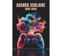 AGENDA SCOLAIRE 2025 2026: L’art de l’organisation | Du 01 septembre 2025 au 31 juillet 2026 | Gamer