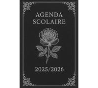 Agenda Scolaire 2025/2026 - Liberté des Jours" Non daté à l'intérieur, pour offrir à son propriétaire la liberté de choisir chaque date. Comme une ... et vos souvenirs, au rythme de votre cœur.