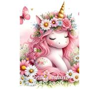 AGENDA SCOLAIRE 2025-2026 LICORNE: GIRLY - POUR FILLES - pratique pour tous les matières avec des citations motivantes ...