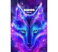 Agenda Scolaire 2025 2026: Loup | Pour Fille et Garçon Organiseur Scolaire (Septembre 2025 / Juillet 2026) Pour Étudiants Primaire, Collège, Lycée | Couverture Loup Magique