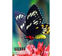 Agenda Scolaire 2025 2026: Papillon - Journalier 1 Jour par Page Pour Filles et Garçons en Primaire, Collège, CP, CE1, CE2, CM1, CM2 | De Septembre 2025 à Juillet 2026