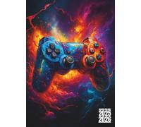 Agenda Scolaire 2025-2026 pour Gamers : Thème Jeux Vidéo - De Septembre à Juillet - Pour Garçon et Fille - Idéal pour Primaire, Collège, Lycée (CP à CM2)