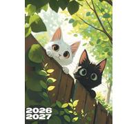 Agenda Scolaire 2026 2027 Chat Mignon: Journalier, une page par jour, en français, univers doux et attendrissant pour enfants amoureux