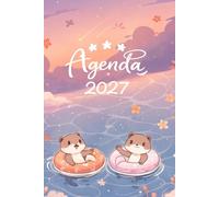 Agenda Scolaire 2026/2027: : Couverture kawaii, pour le primaire, collège et lycée, format A5 pratique, 1 jour par page, espace pour organisation des cours et des devoirs.devoirs