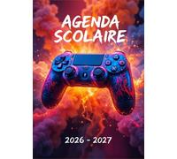 Agenda Scolaire 2026-2027: Découvrez la Nouvelle Année et Allez Plus Loin | Format A5 | Primaire - Collège - Lycée | Pour Filles et Garçons |