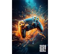 Agenda Scolaire 2026 2027: Gérez votre temps avec efficacité et atteignez vos objectifs académiques en toute simplicité grâce à notre Planificateur Quotidien 1 Jour Par Page Thème gamer, format A5
